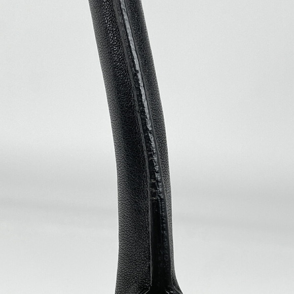 Saint Laurent Rive Gauche Tote Bag Logo Handbag Canvas Beige Black - Picture 9 of 10